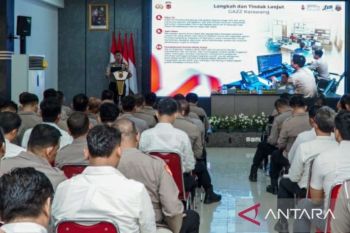Polresta Karawang kolaborasikan Peleton Siaga dengan "GAZZ Karawang"