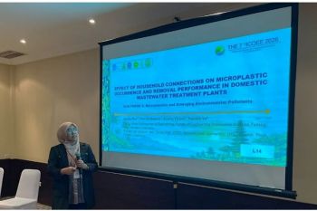 Unand Environmental Engineering Lecturer Presents Microplastic Research at ICOEE 2026, Strengthening International Collaboration