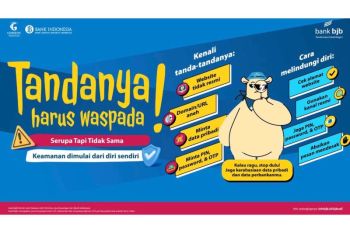 Waspadai modus penipuan digital mengatasnamakan Bank BJB
