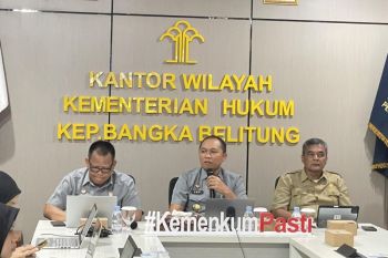 Kemenkum Babel harmonisasi lima Ranperkada Bangka Tengah