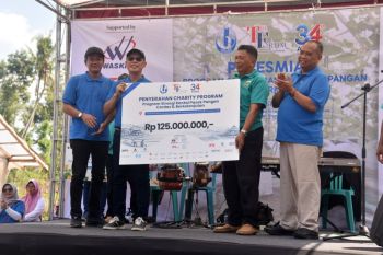 AAMAI menyalurkan Program CSR ketahanan pangan di Selomartani Sleman