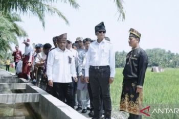 Kementerian PU bangun irigasi di Kuansing Riau senilai Rp101 miliar