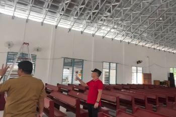 Pemkab Gumas bantu rehabilitasi Gereja Hosana GKE Bereng Jun