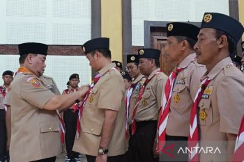 Bupati Kotim minta pengurus baru Kwarcab Pramuka perkuat pembinaan hingga desa