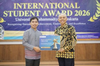 UMS apresiasi mahasiswa internasional dari 41 negara lewat International Student Award 2026