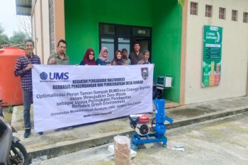 UMS perkuat hilirisasi inovasi pengelolaan sampah desa, siapkan model ekonomi sirkular berkelanjutan