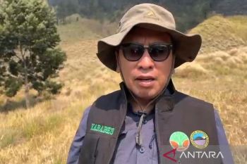 TNBTS: "Drone water spray" dimaksimalkan tangani&nbsp;kebakaran di Bromo