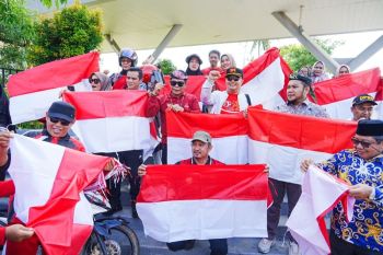 Gubernur Kaltara buka Kirab Kebangsaan di Perbatasan