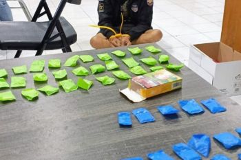 Polresta Bukittinggi ringkus residivis narkoba dengan BB 62 paket sabu siap edar