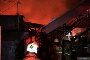 Kebakaran rumah di Matraman Jaktim diduga akibat korsleting listrik
