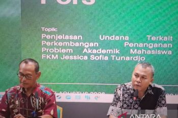 Undana menegaskan Jessica belum sampai tahapan ujian skripsi