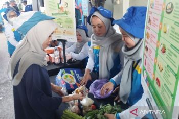 Pekerja industri rokok di Kudus diedukasi belanja sehat cegah stunting