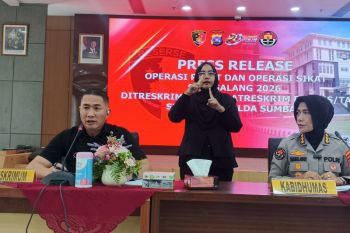 Polda Sumbar ungkap puluhan kasus pencurian dalam "Operasi sikat 2026"