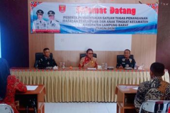 Lampung Barat bentuk Satgas PPA di 15 kecamatan