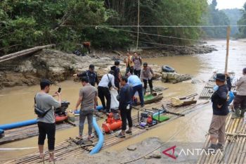 Ditreskrimsus Polda Jambi tertibkan PETI di Kawasan Geopark Merangin