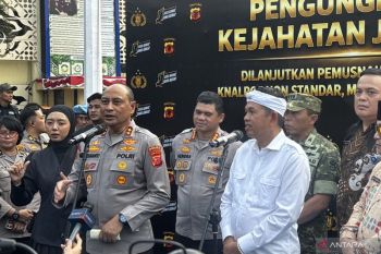 Polda Jabar mengungkap 352 kasus kejahatan jalanan sepanjang Juni-Agustus