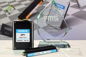 KIOXIA GP Series Super High IOPS SSD Named 'Best of Show' at FMS: the Future of Memory and Storage 2026