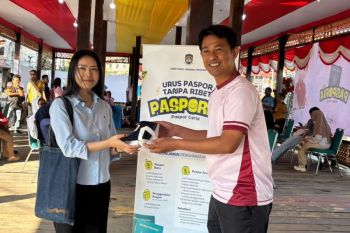 Semarak HUTke-81 RI, Imigrasi Parepare hadirkan PaspoRia di CFD Tana Toraja