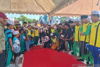 Ratusan pelajar di Tabalong ikuti lomba balogo