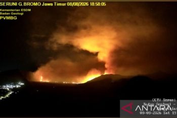 Kemenhut tutup semua pintu masuk wisata Bromo akibat kebakaran hutan