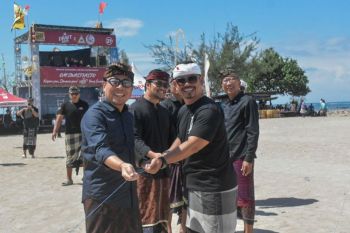 Sebanyak 1.685 layangan memeriahkan Mel Tanjung Kite Festival di Sanur Bali
