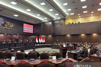 MK mendengarkan keterangan Polri dan KPK terkait uji materiil KUHP