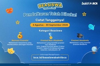 BCA dukung penguatan SDM dan pembangunan berkelanjutan melalui beasiswa