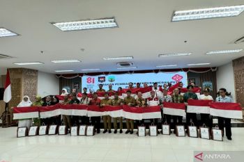 ASN Kaltara kumpulkan 3.764 Merah Putih untuk dibagikan ke masyarakat