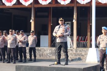 Kapolres Tala ingatkan personil hindari hal negatif