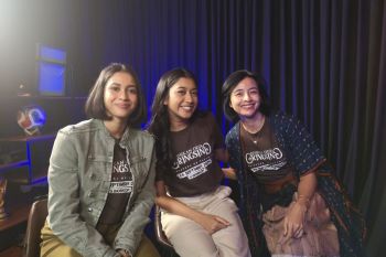 Aghniny Haque jajal syuting di kompleks Iskandar Malaysia Studios