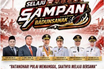 Bupati Dharmasraya ajak masyarakat meriahkan selaju sampan badunsanak