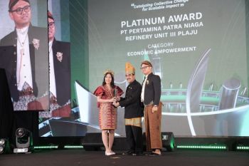 Kilang Plaju raih penghargaan Platinum ISRA 2026 lewat program Mina Padi di Banyuasin