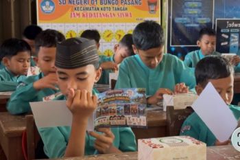UNP edukasi anak SD di Padang melalui komik digital mitigasi bencana