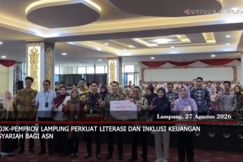Sinergi OJK-Pemprov Lampung edukasi keuangan syariah bagi ASN