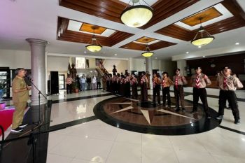 Bupati Malinau beri uang saku Rp1 juta anggota pramuka ikut Jamnas XII