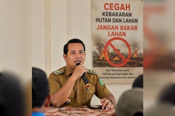 Lurah Langkai ajak warga cegah karhutla dengan tidak membakar lahan
