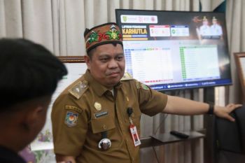 Pantau karhutla real-time, Gubernur Kalteng terhubung 32 titik live