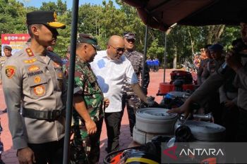 Polda Sultra siagakan 631 personel antisipasi  kebakaran hutan dan lahan dampak El Nino