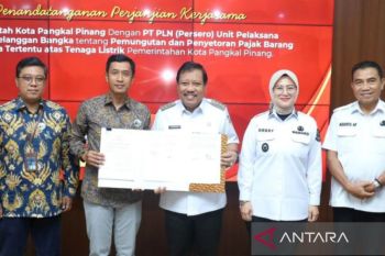 Pemkot Pangkalpinang-PLN kerja sama pemungutan pajak tenaga listrik