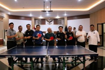 Tanamkan sportivitas dan kekompakan, Kemenkum Bengkulu gelar turnamen tenis meja dalam rangka Hari Pengayoman ke-81