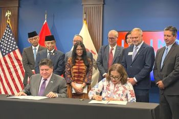 Indonesia dan Illinois perkuat kerja sama ekonomi, inovasi