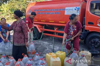 BPBD Temanggung salurkan 37 tangki bantuan air bersih