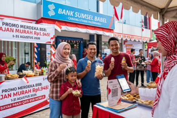 Semarakkan HUT Ke-81 RI, Bank Sumsel Babel luncurkan program promo jajan Rp1.945