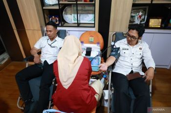 PMI Palembang gelar donor darah massal sambut HUT Ke-81 RI
