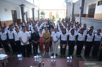 Calon Paskibraka Kabupaten Badung ikuti penyuluhan bahaya narkoba