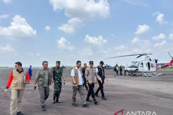 Kapolda Jambi dan Deputi BNPB pantau karhutla lahan gambut