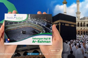 Bank Kalsel Syariah bagikan voucher belanja untuk pembukaan tabungan haji