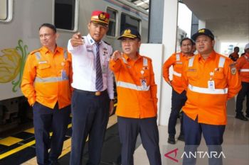 KAI inspeksi lintas Medan--Siantar menjelang libur Hari Kemerdekaan