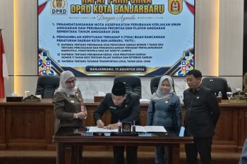 DPRD-Pemkot Banjarbaru sepakati perubahan KUA PPAS 2026