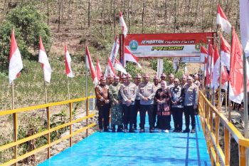 Jembatan Merah Putih Presisi Ponorogo mulai dioperasikan